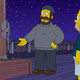 A previous entry in Offerman's manly cartoon character resume, from The Simpsons